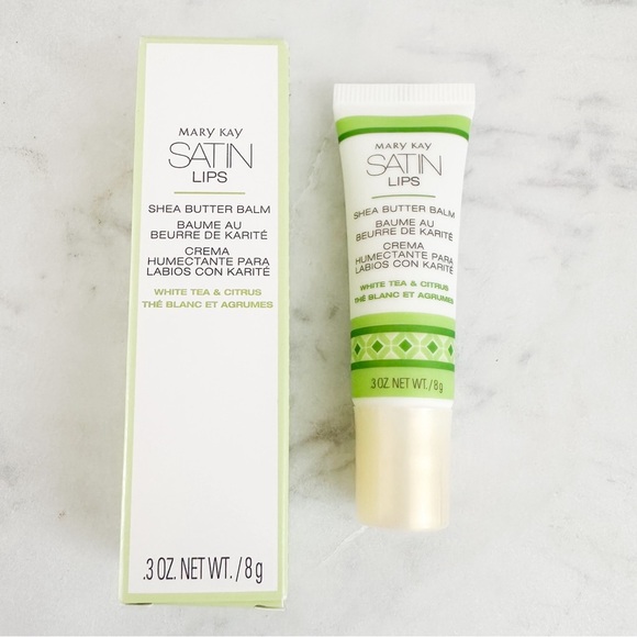 Mary Kay White Tea & Citrus Satin Lips set .3oz - Picture 3 of 5